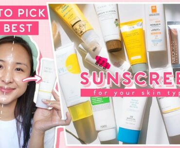 BEST Sunscreens For Your Skin Type + Product Review: For Oily, Acne-Prone, Sensitive & Dry Skin!