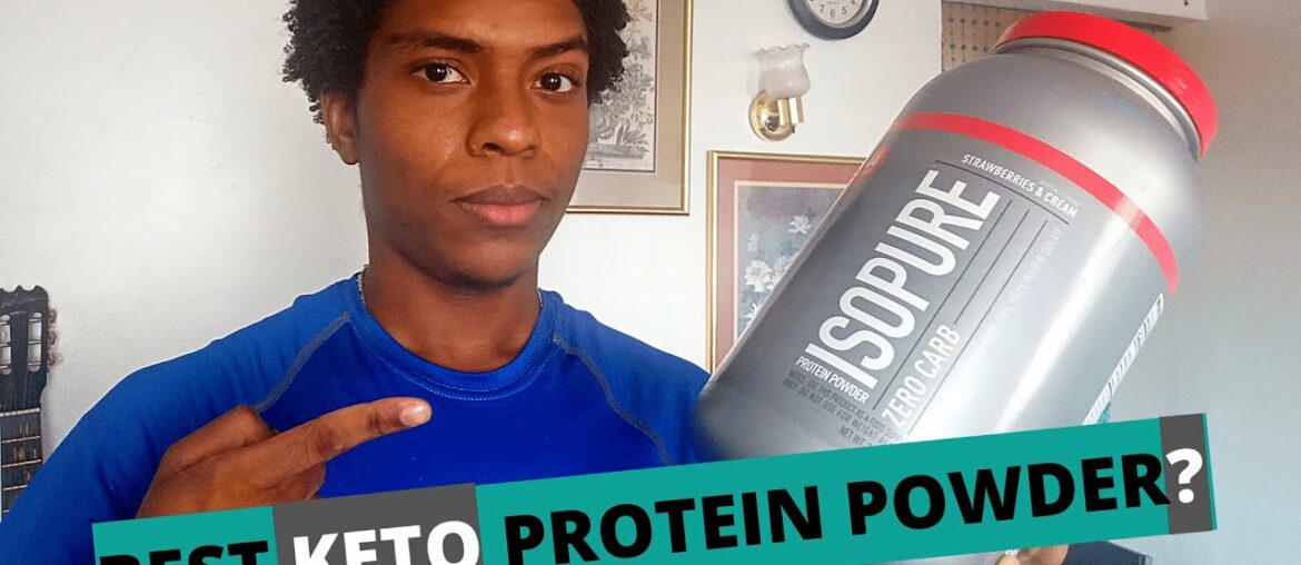 Best Tasting Keto Protein Powder? - Isopure Zero Carb Review (Strawberries & Cream)