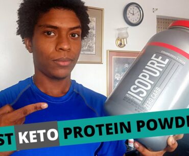 Best Tasting Keto Protein Powder? - Isopure Zero Carb Review (Strawberries & Cream)