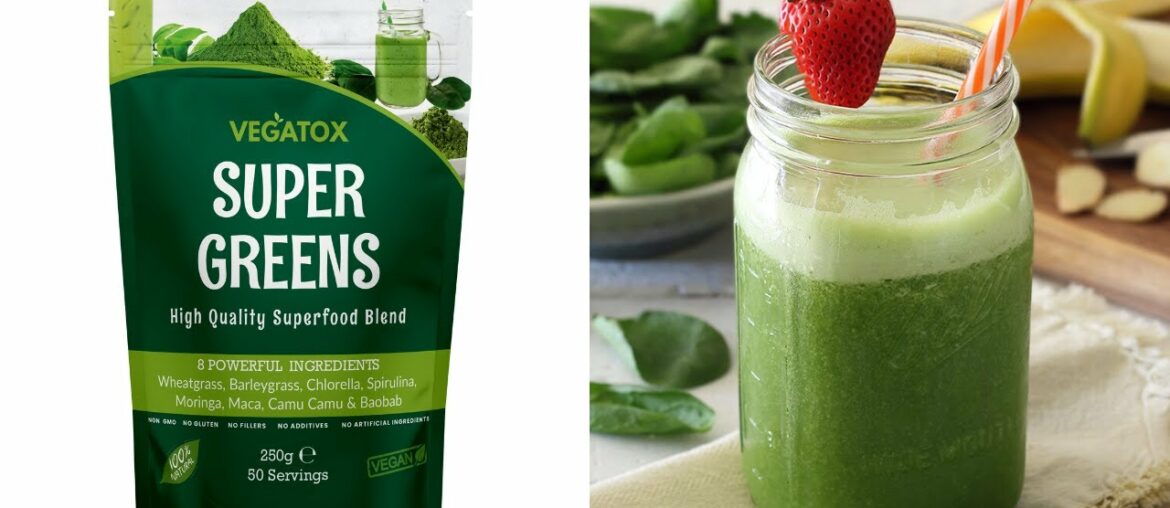 BEST GREENS POWDER for Immunity, Energy and Detox | Benefits of Superfoods (Review in 2020)