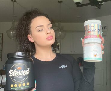 My Favorite Supplements As A Wannabe Fitness Influencer// Vegan Protein, Oxyshred & More!!