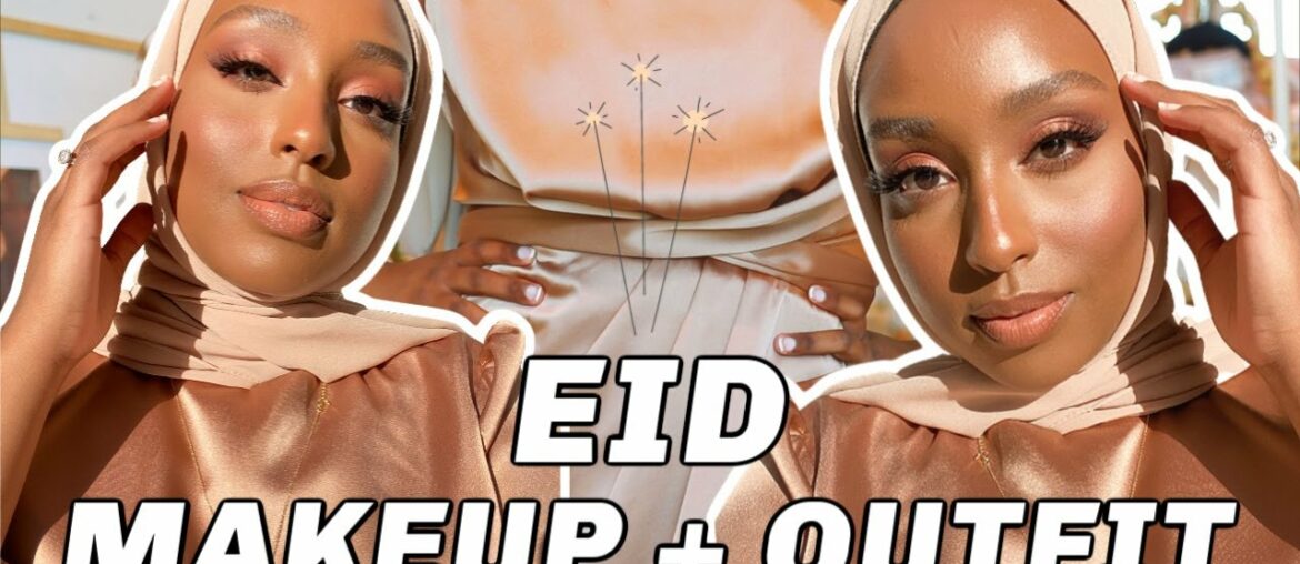 EID MAKEUP LOOK + OUTFIT I PLAN ON WEARING TO MY LIVING ROOM | The Ramadan Daily | Aysha Harun