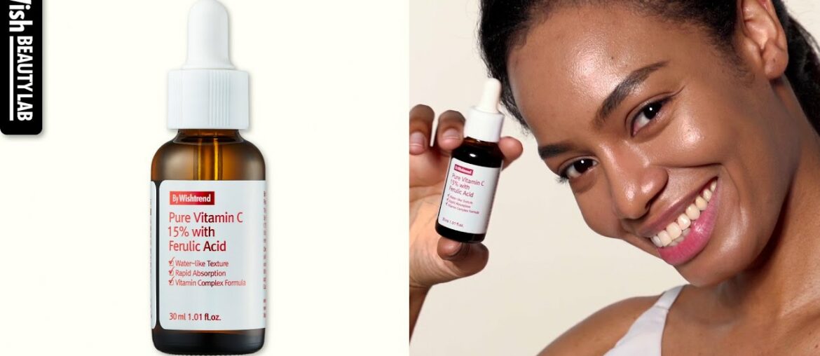 How to Use Gentle Vitamin C Ferulic Serum | By Wishtrend Pure Vitamin C 15% with Ferulic Acid