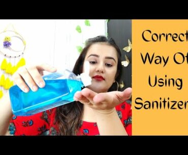 Alcohol based sanitizer which help you to fight COVID19 / SWATI BHAMBRA