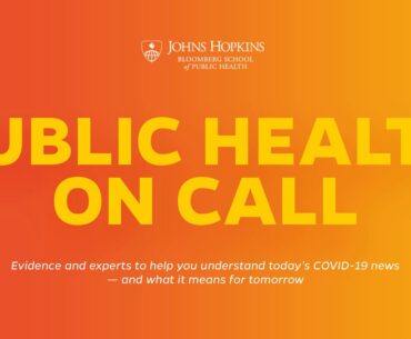 078 - Dr. Caitlin Rivers from the Center for Health Security Answers More COVID-19 Questions