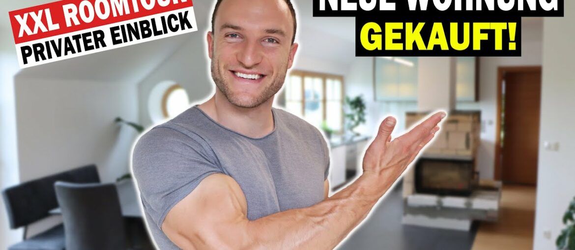 Neue Wohnung mit Home Gym gekauft | DIE XXL ROOMTOUR