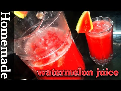 How to make watermelon juice at home | easy recipe     #watermelonjuice.    #juice.     #homemade