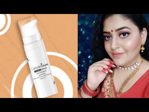 I -AmsterDAMN Vitamin E Enriched Liquid Foundation, Tulipa Greigii || Review & Demo || KOMAL SHARMA