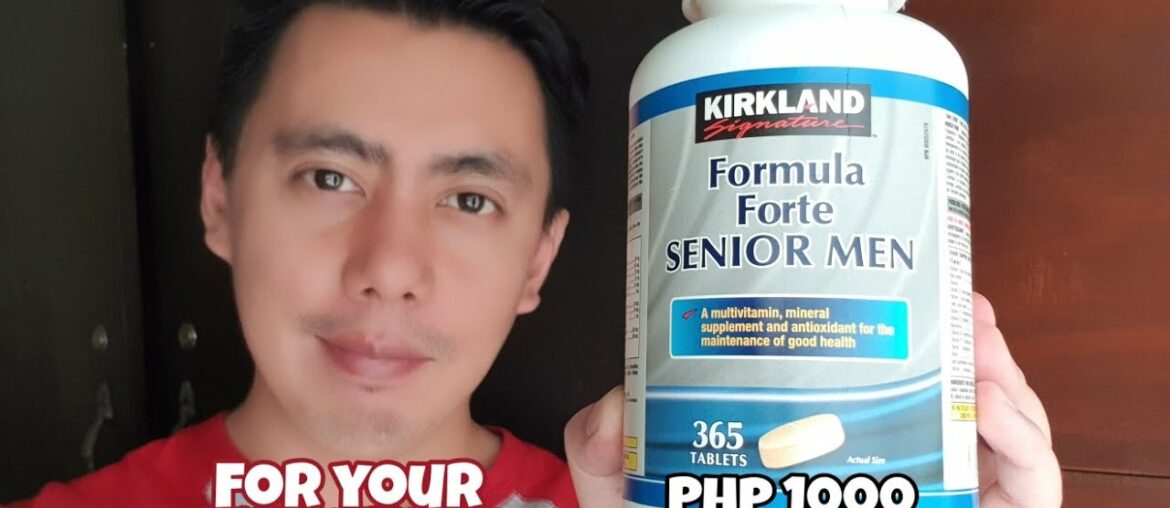 KIRKLAND SIGNATURE FORMULA FORTE FOR MEN MULTIVITAMINS AND MINERALS TO BOOST IMMUNITY | MY REVIEW