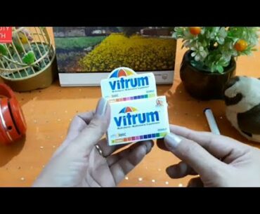 Vitrum Best Vitamin For Hair || Skin || And Nails By Sanam Ansari