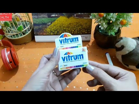 Vitrum Best Vitamin For Hair || Skin || And Nails By Sanam Ansari