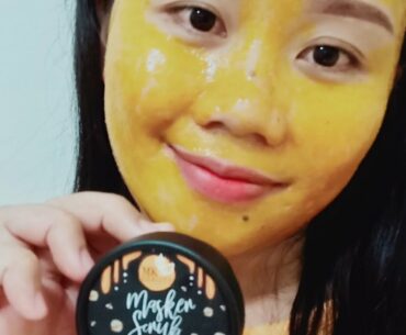 KULIT MUKA JADI CANTIK DENGAN MENGGUNAKAN MASKER SCRUB KUNYIT & SERUM SARANG BURUNG (MK BEAUTY)