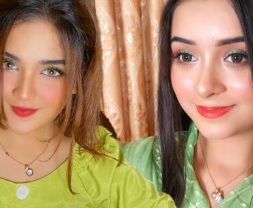 Romaisa Khan Inspired Makeup Look, Girls Makeup with Missrose Products!!!