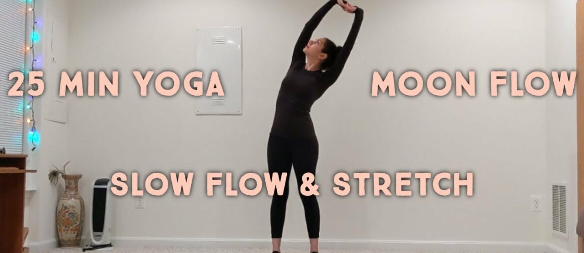 25 Minute Yoga | Moon Slow Flow And Stretch