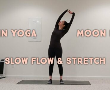 25 Minute Yoga | Moon Slow Flow And Stretch