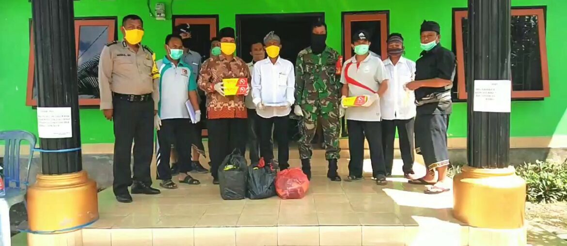 PEMBAGIAN 800 MASKER DAN VITAMIN || RELAWAN DESA LAWAN COVID-19||KALIJAGA TENGAH