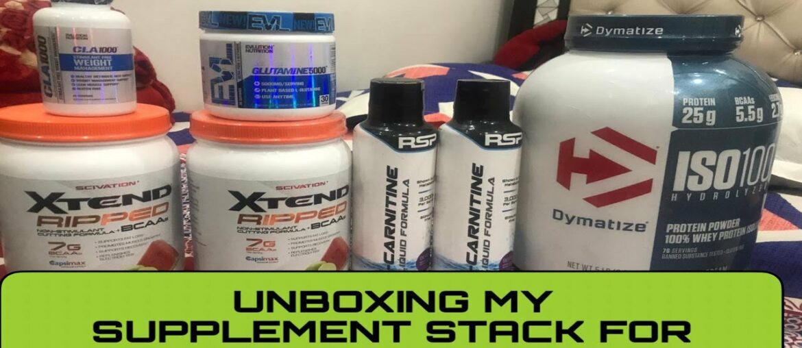 UNBOXING MY SUPPLEMENT STACK FOR MUSCLE BUILDING | BODYBUILDING.COM STACK UNBOXING