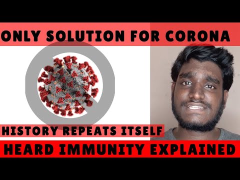 Only Way To Eradicate Corona Virus | Covid 19 | Heard Immunity Explained in Tamil