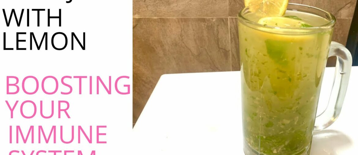 Mint Juice With Lemon |Healthy Mint juice with Lemon |Boosting your Immune system