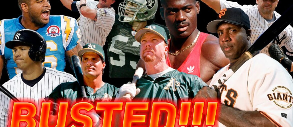 Top Athletes Who Got Caught Taking PED's / Testosterone! Mark McGuire Barry Bonds Jason Giambi