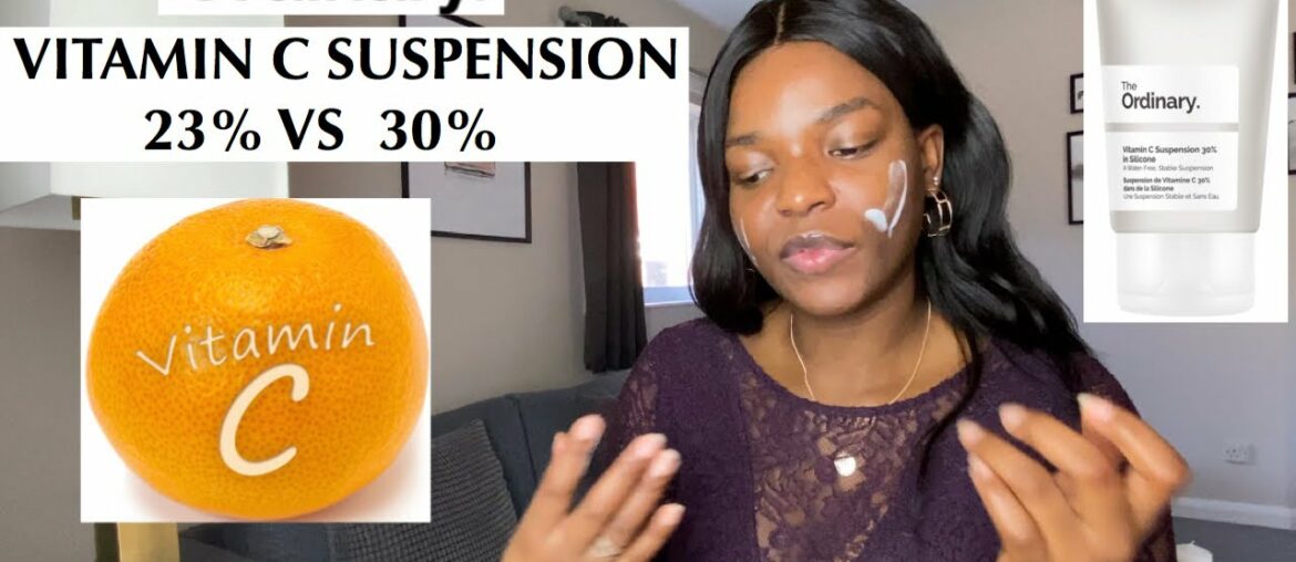 The Ordinary Vitamin C Suspension 23% VS 30% which is good for oily and acne prone skin?