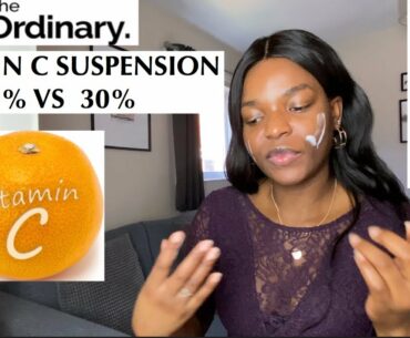 The Ordinary Vitamin C Suspension 23% VS 30% which is good for oily and acne prone skin?