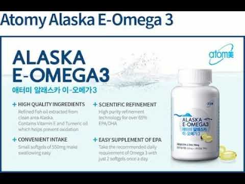 ATOMY ALASKA E-OMEGA 3 THE BEST EFA SUPPLEMENT