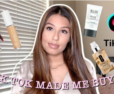 THINGS TIK TOK MADE ME BUY! (Beauty Edition)