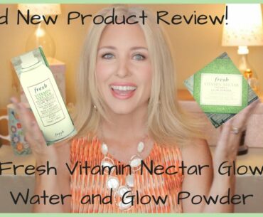 SPOILER - BRAND NEW Fresh nectar antioxidant vitamin glow water and glow powder