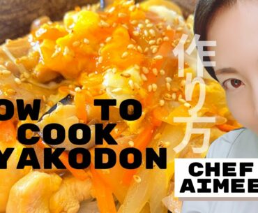 Immunity boosting recipe | OYAKODON | Chef's Recipes#37 | Gluten free