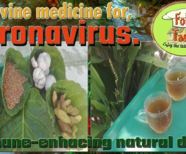 A devine medicine for coronavirus ~ Immune-enhancing natural drink_Folk taste