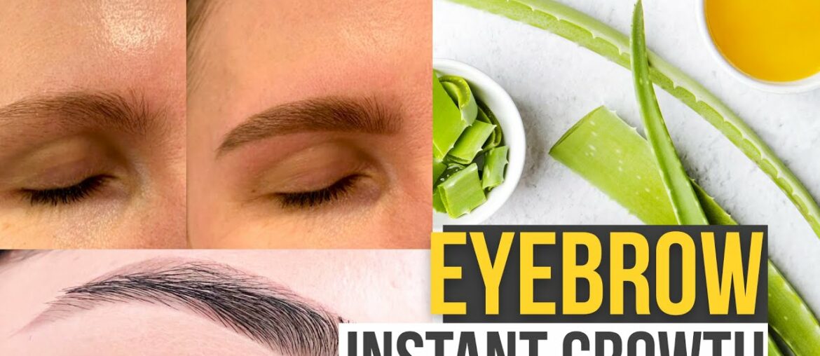 how to Grow Your Eyebrows Fast -eye growth serum- beauty tips -health care tips -how to make it