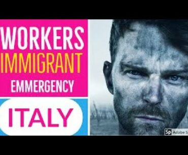 Food Shortage | Italy's Migrant Workers | Emergency 2020 New