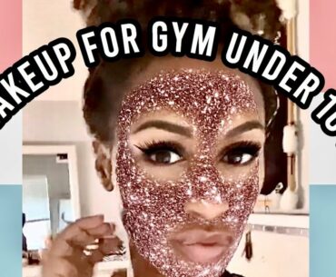 LITE MAKEUP FOR GYM  UNDER 10 MINUTES( No foundation )