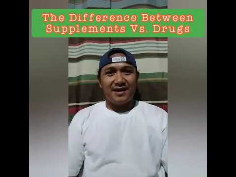 The Difference Between Supplements vs. Drugs