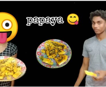 High Vitamin Diet Papaya || Good Healthy Food Papaya || Yummy Food Papaya || Evil Killer_3.s ||