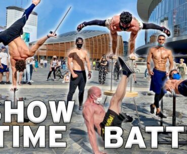 ESIBIZIONE SPETTACOLARE IN PUBBLICO, DIFFONDO IL CALISTHENICS