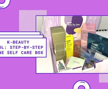 UNBOXING SERIES: MY K-BEAUTY HAUL FROM WISHTREND (WISH, TRY, LOVE: STEP-BY-STEP ACNE SELF CARE BOX)