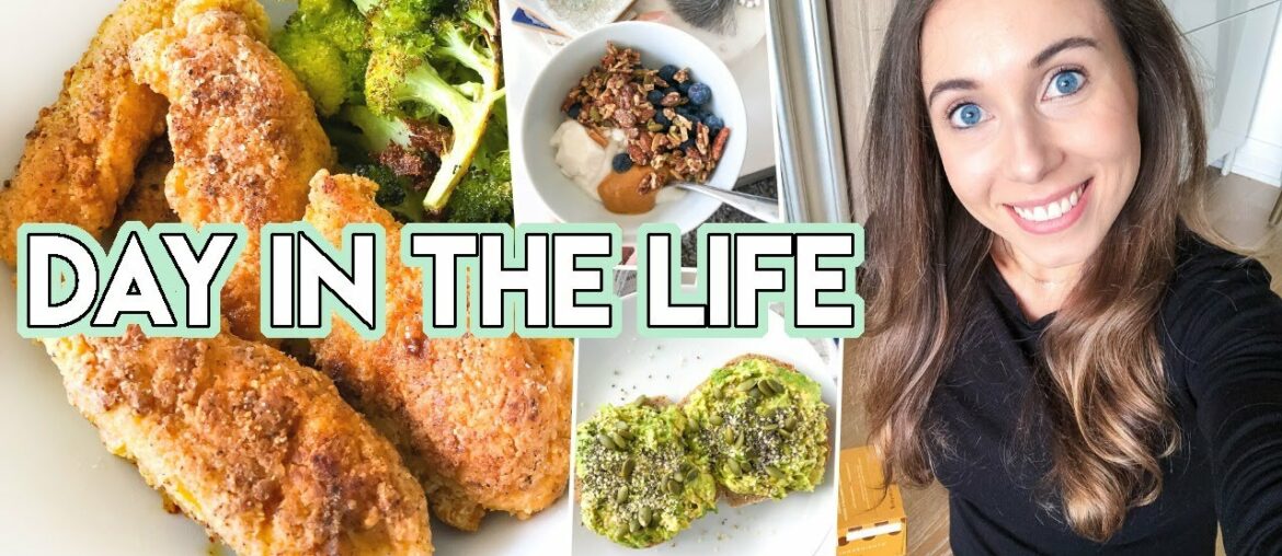 DAY IN THE LIFE: healthy chicken tenders, grocery haul