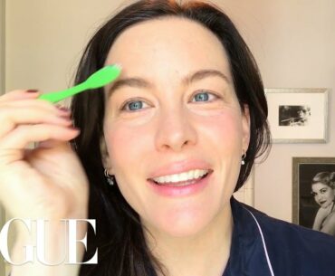 Liv Tyler Does Her 25-Step Beauty and Self-Care Routine | Beauty Secrets | Vogue