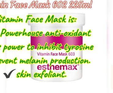 Esthemax Vitamin Face Mask 225ml