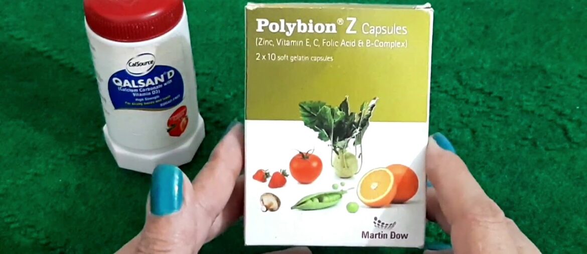 Polybion Z And Qalsan D Best Multi Vitamin For Body Fitness By  sanam Ansari ||