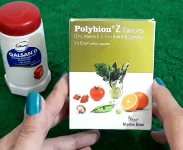 Polybion Z And Qalsan D Best Multi Vitamin For Body Fitness By  sanam Ansari ||