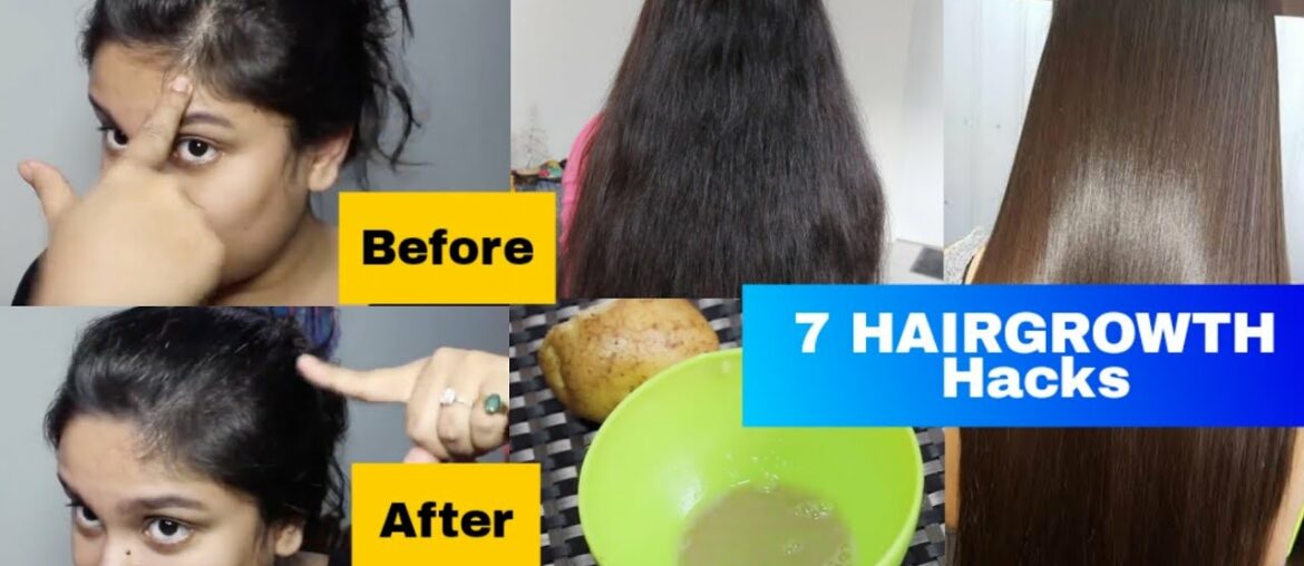 7 HAIR GROWTH Hacks For THICK STRONG Healthy SILKY HAIR IN 7 Days | #Haircare #Beauty #Hair #Hacks