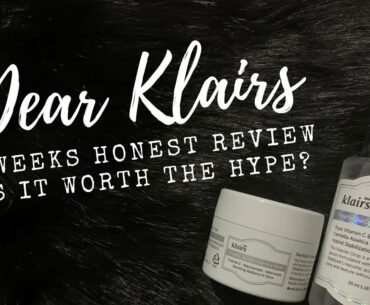 DEAR KLAIRS Vitamin C Drop & Vitamin E Mask KOREAN SKINCARE HONEST 3 WEEKS REVIEW Tagalog Review