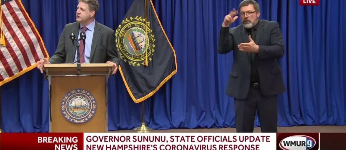 Full video: Governor holds latest COVID-19 briefing in New Hampshire (May 26, 2020)