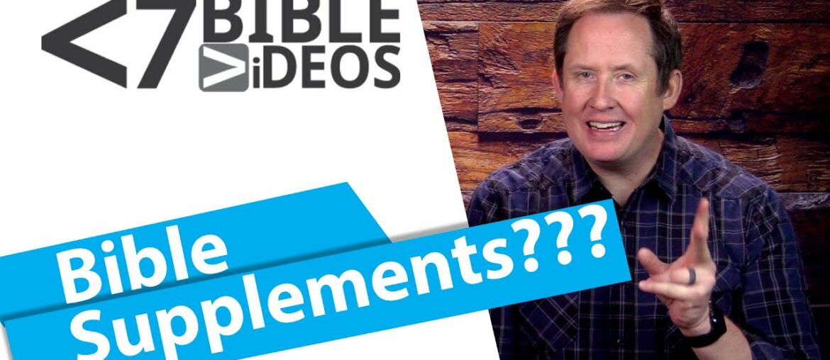 What are Bible Supplements? 7 Things you need to think about regarding your Christianity.