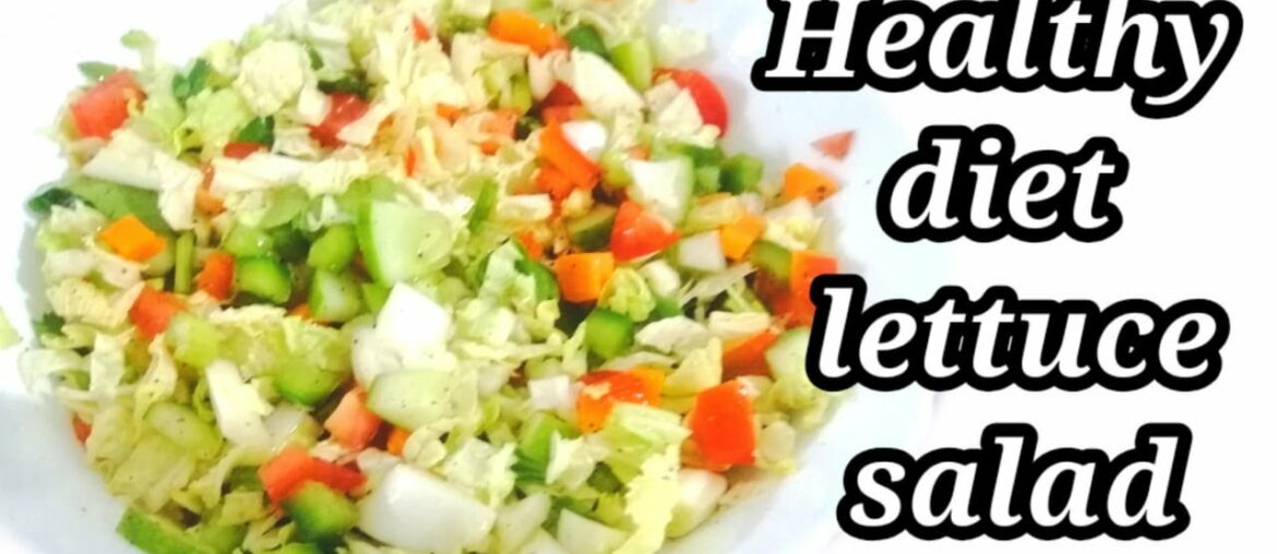 Let's make a healthy vegetable salad by using Romaine Lettuce||Shas World