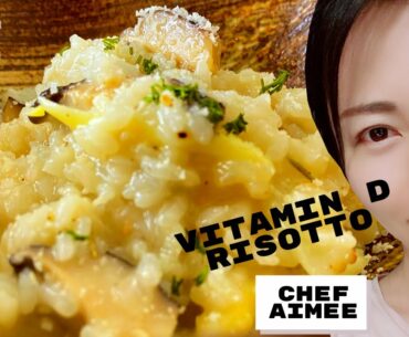 Vitamin D Risotto | HOW TO BOOST IMMUNITY NATURAL | Chef's Recipes#40