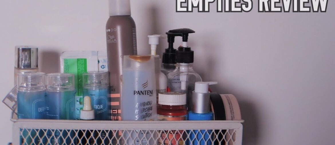 EMPTIES VIDEO: Shampoos, Skincare, Health Supplements! | Bharti Puri